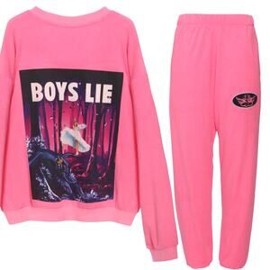BOYS LIE Princess Charming Mac Crew & Slim Pant Set